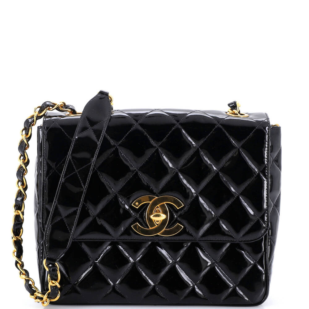 Chanel Vintage Square Cc Flap Bag #259181C29B